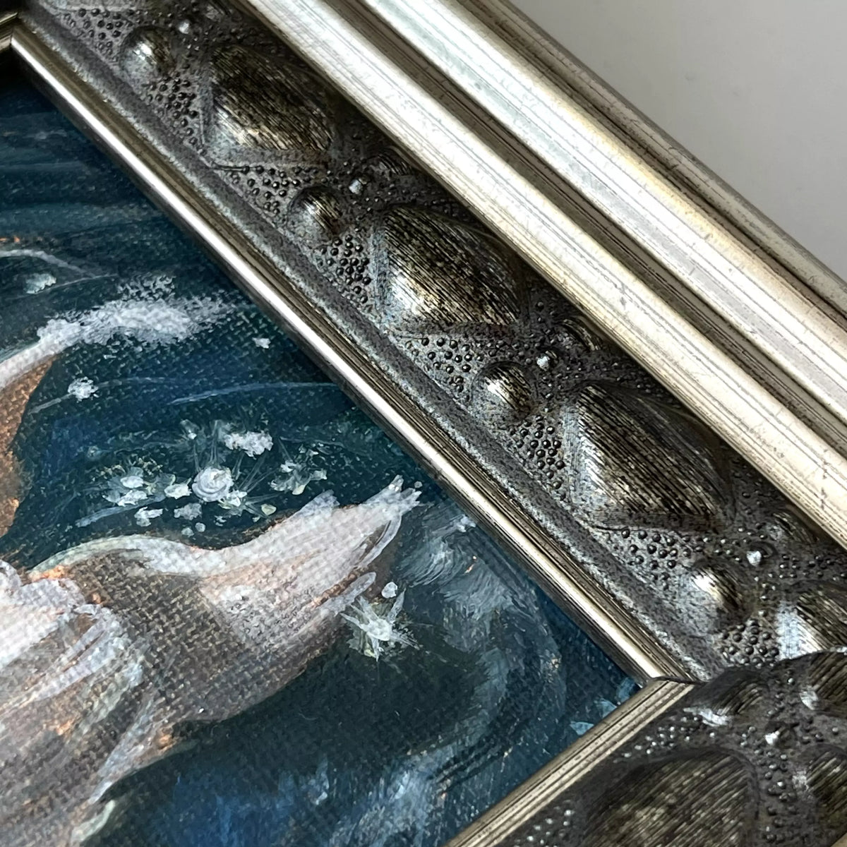 "Celestial Swans" - Original oil painting (framed)
