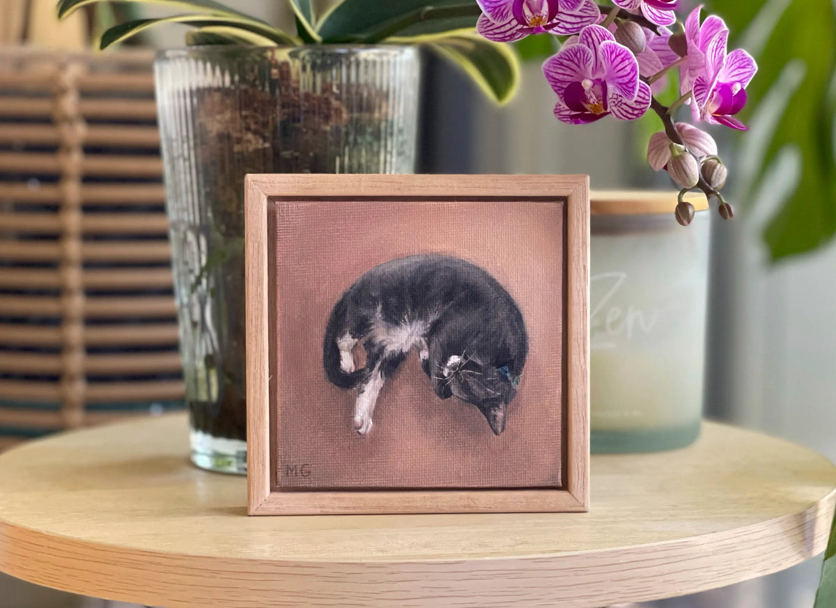 CUSTOM CAT PORTRAIT - Oil painting