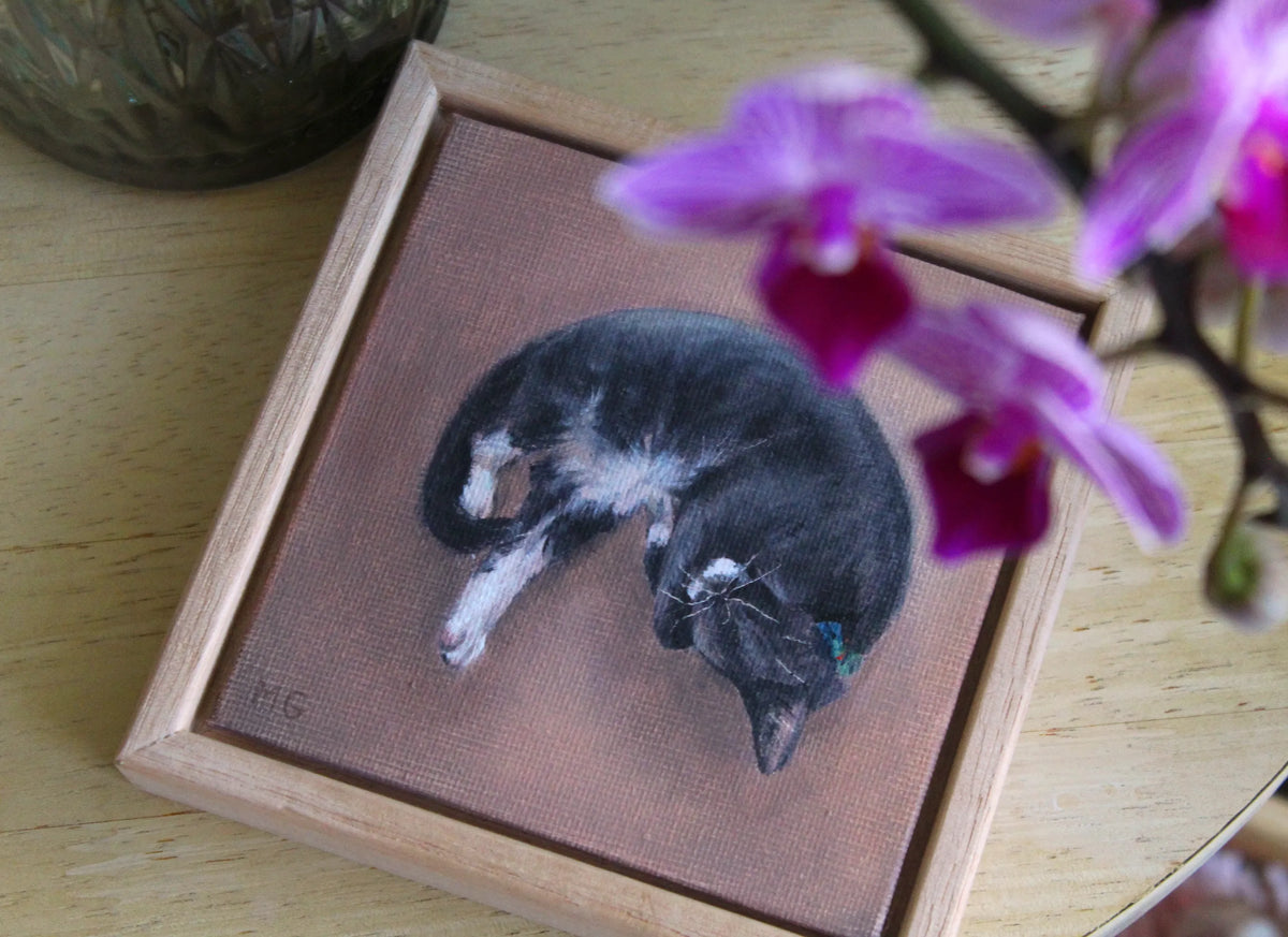 CUSTOM CAT PORTRAIT - Oil painting