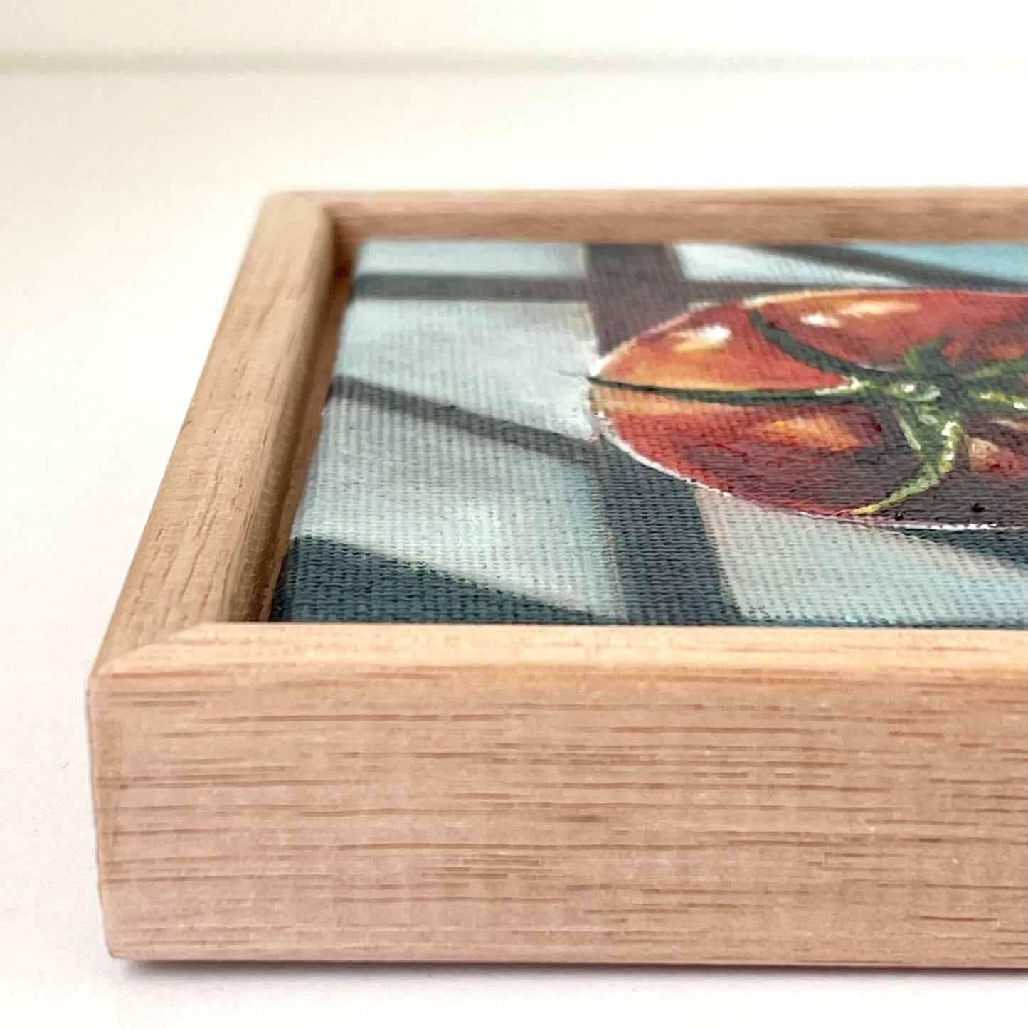 "Sun kissed tomato" - Original oil painting
