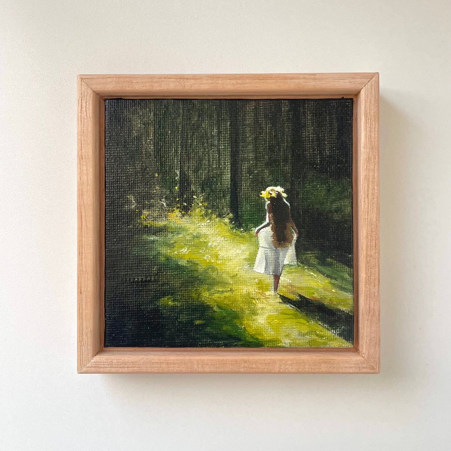 "The Golden Path" - Original oil painting
