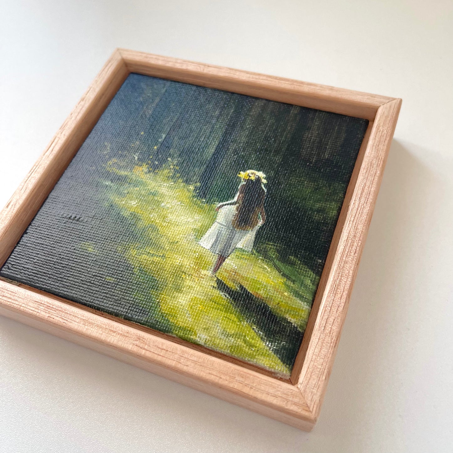 "The Golden Path" - Original oil painting