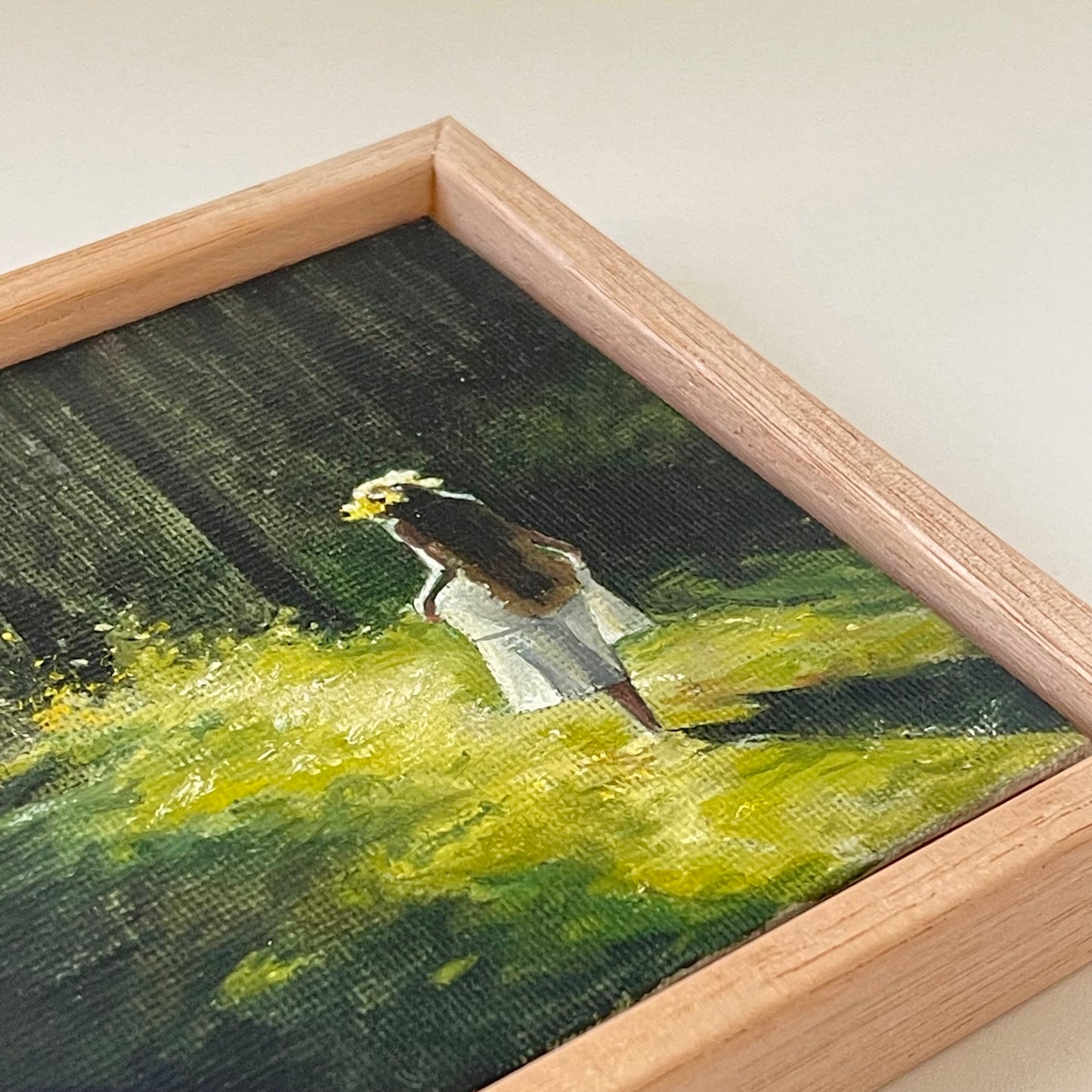 "The Golden Path" - Original oil painting