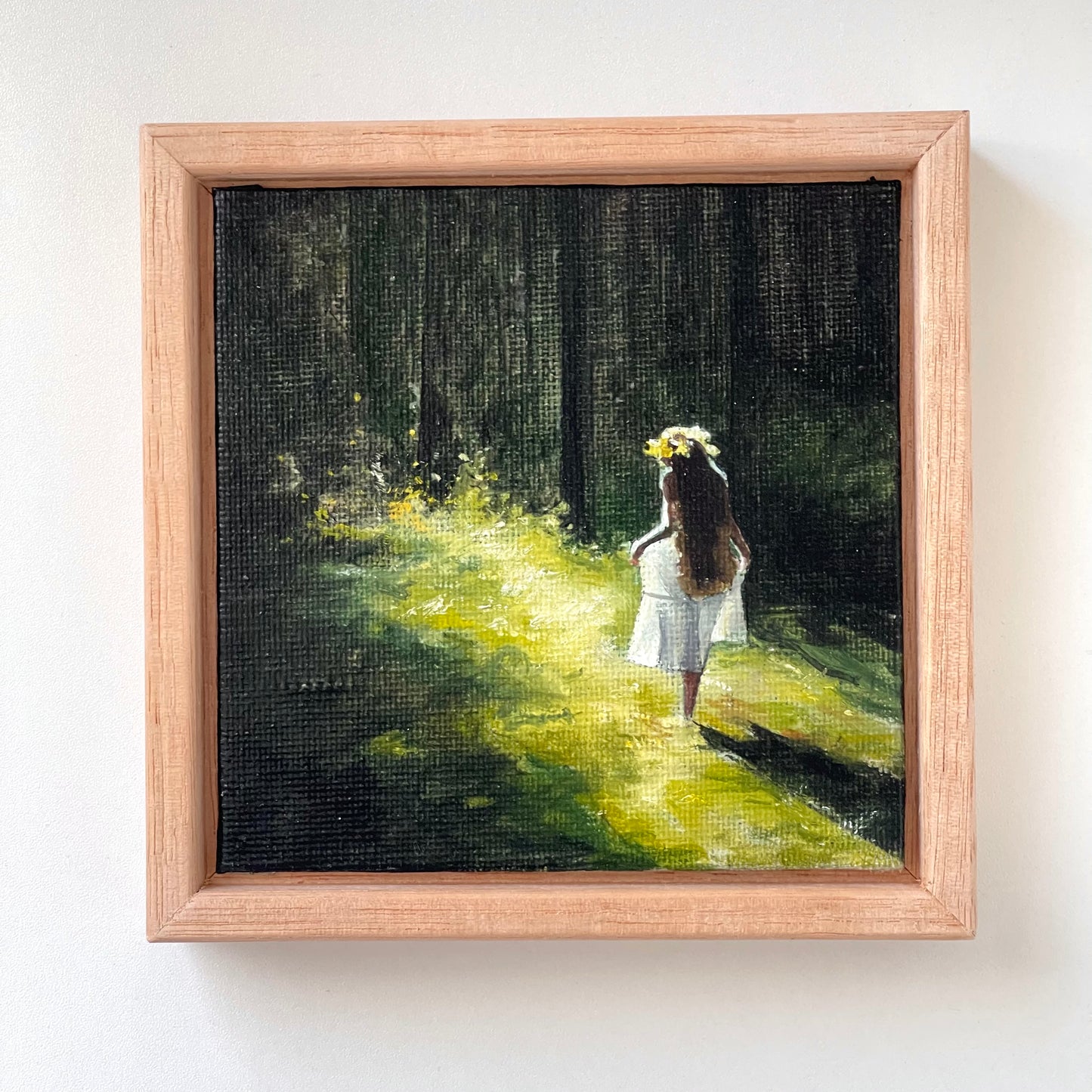 "The Golden Path" - Original oil painting