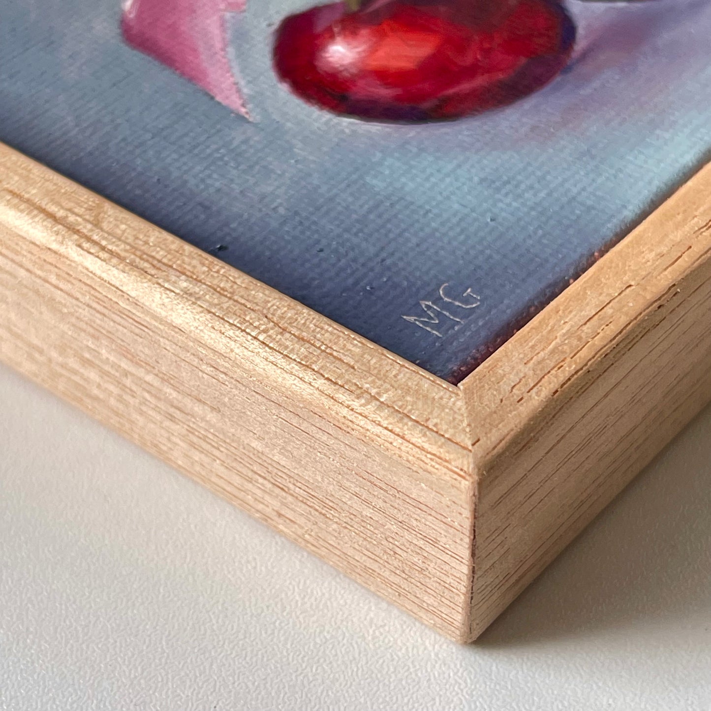"Cherry Daling" 🍒 - Original oil painting