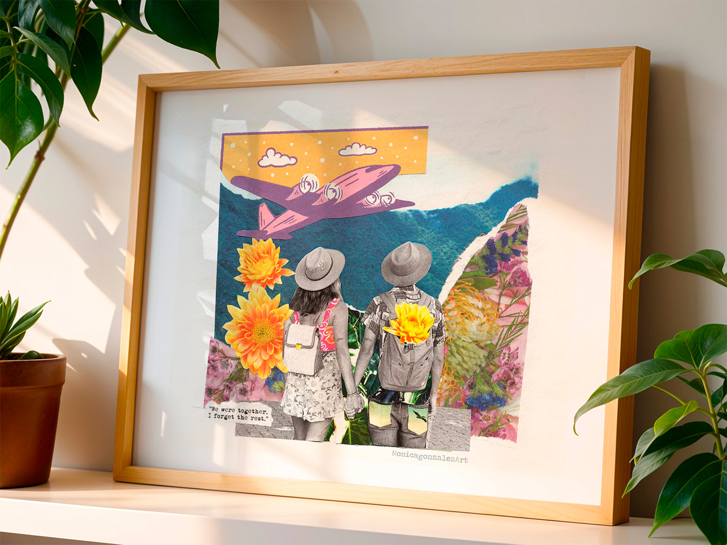 CUSTOM PAPER COLLAGE